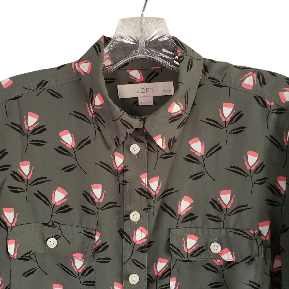 Loft Button Down Blouse - image 2